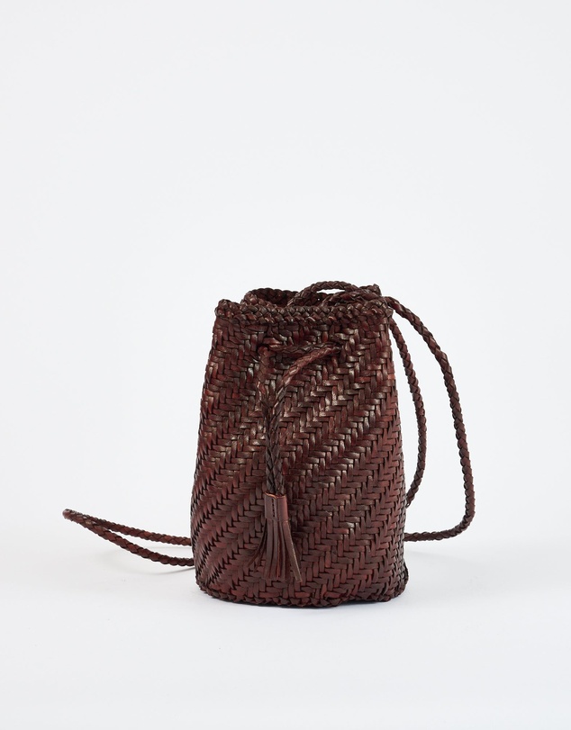 Sol Sana - Solan Leather Bucket Bag Mulberry
