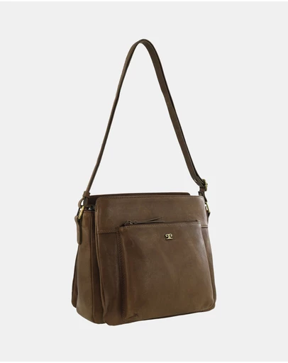 Pierre Cardin - Pierre Cardin Leather Cross Body Bag