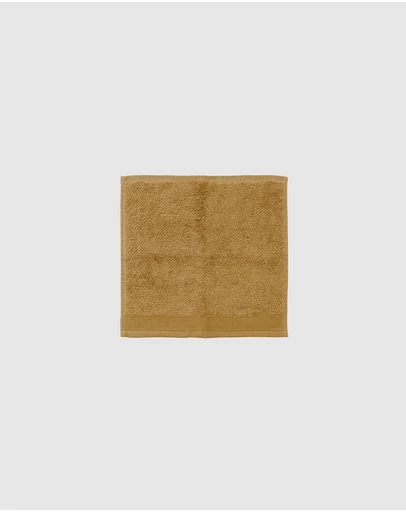 Bambury - Elvire Face Washer 33x33cm Tobacco