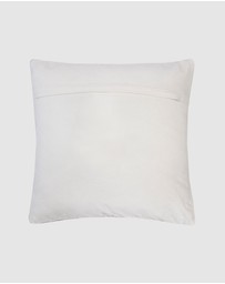 Bambury - Anka Square Cushion Ivory