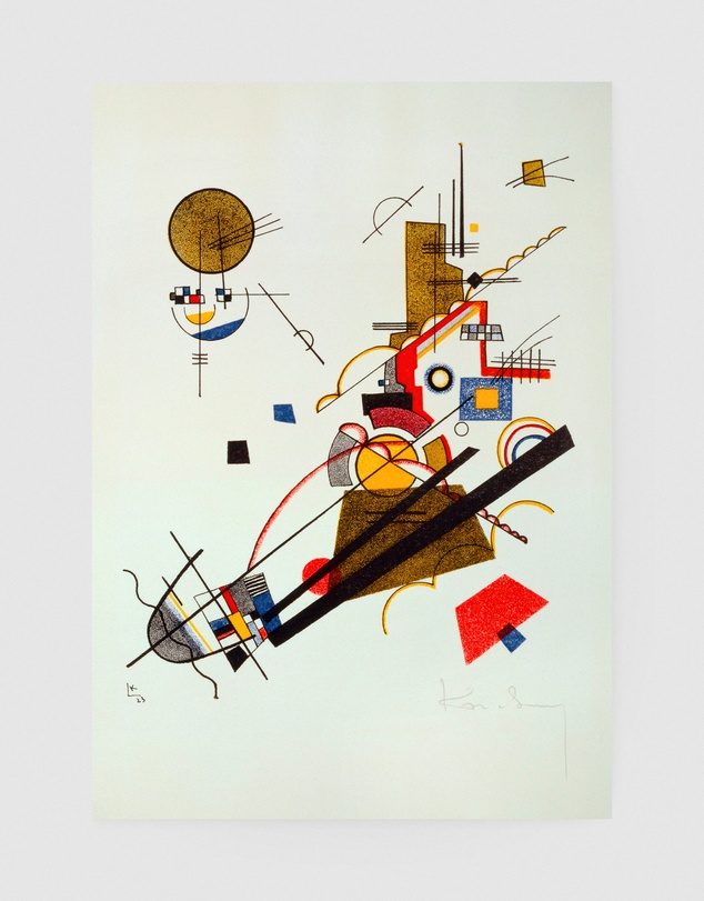 Inka Arthouse - Joyous Ascent by Wassily Kandinsky Art Print