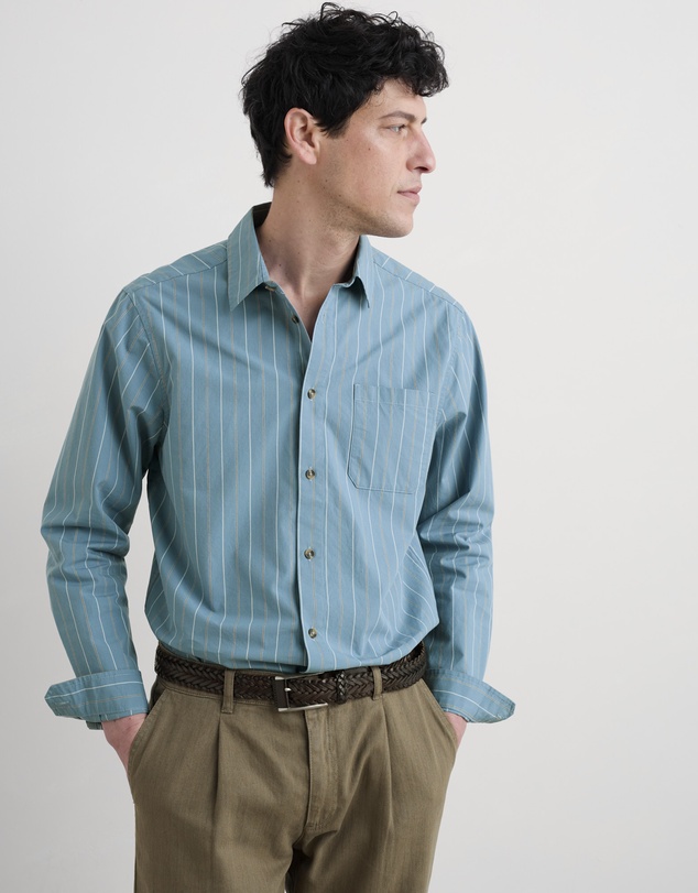 Seasalt - Seasalt Cornwall Blue Turnstone Shirt