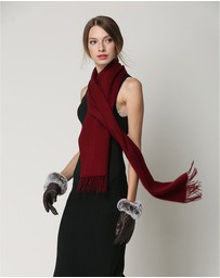 Ozwear Connection Uggs - Ugg 100% Wool Scarf Red