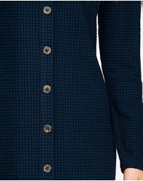 bul - Paju Dress Navy Check