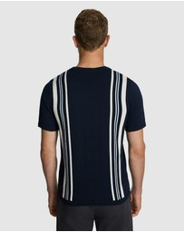 yd. - Strider Stripe Knitted Tee