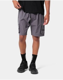PYRA - Nero Cargo Shorts - Stone