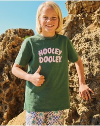Skwosh - Hooley Dooley Kids Slang Tee in Green