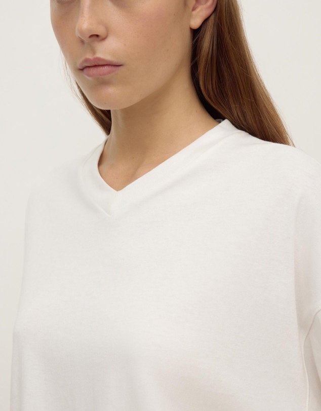 Assembly Label - Stella V Neck Oversized LS Tee