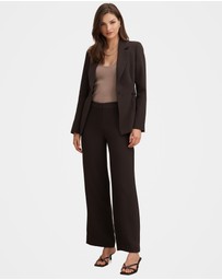 Forever New - Daphne Mid Waist Straight Leg Pants
