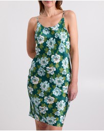 David Lawrence - Acacia Short Silk Sleep Dress