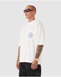 Zanerobe - Crest Slub Flow Tee Vintage White