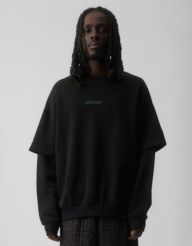 Strateas Carlucci x AFL - Carlton Blues Double Sleeve Sweater