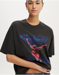 Cotton On - The Lcn Music Boxy Graphic Tee