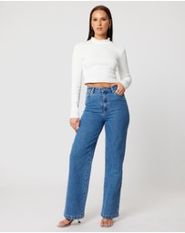 Abrand - 94 High & Wide Eva Organic Jean