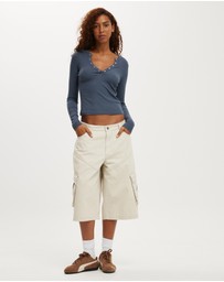 Cotton On - Ryan Henley Long Sleeve Top