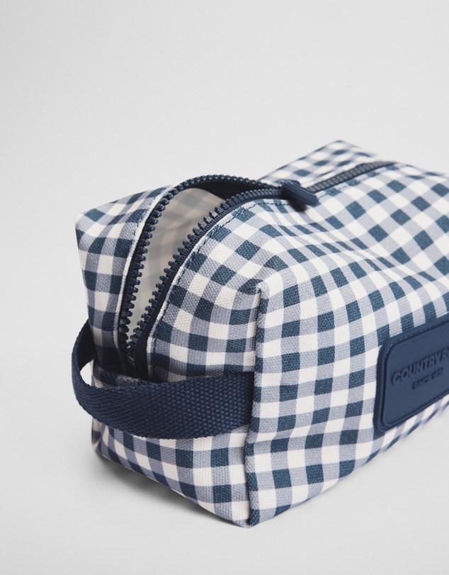 Country Road - Gingham Wash Bag