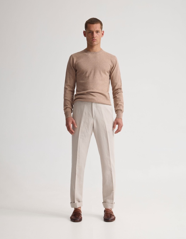 Oxford - Cotton Cashmere Crew Neck Knit