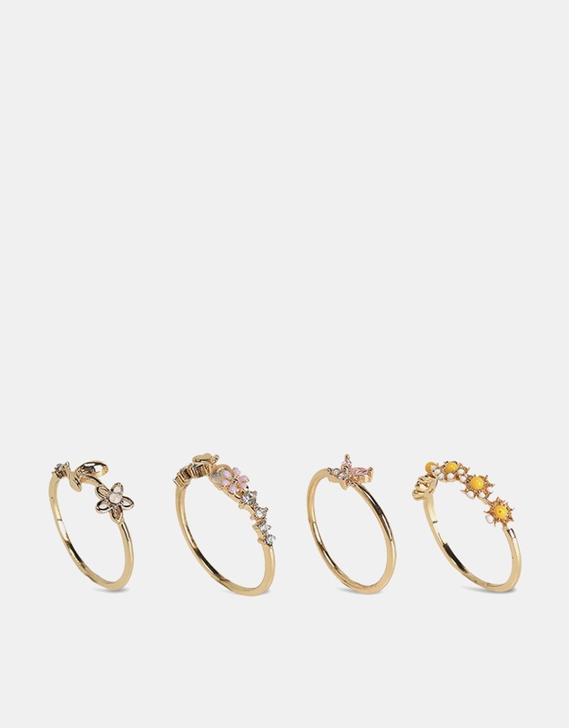 ALDO - Girlies Multipack Rings Set