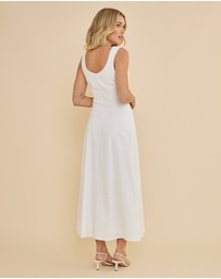 Amelius - Lucie Buttoned Midi Dress