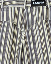 Laagam - Holly Corduroy Striped Pants
