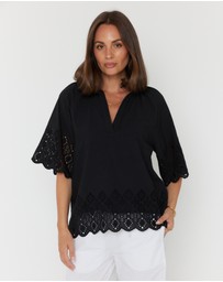ALEXANDRA - Jolta Blouse Black