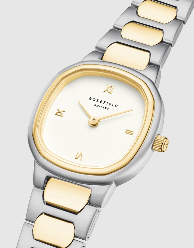 Rosefield - Gaia XS Creme Duotone Bracelet Watch