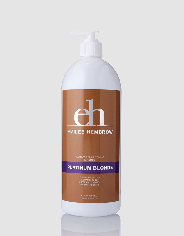 Silk Oil of Morocco - Silk Oil of Morocco x Emilee Hembrow Platinum Blonde Damage Repair Toning Masque