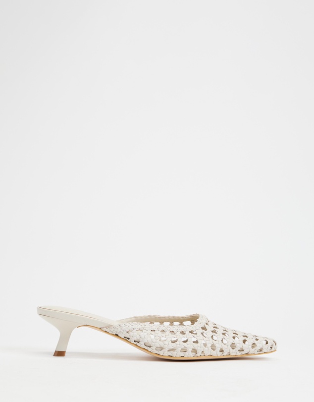 AERE - Woven Leather Heels