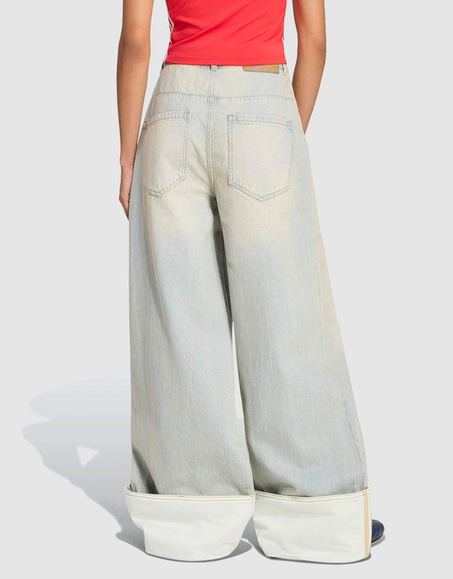 adidas Originals - Vintage Wide Leg Jeans