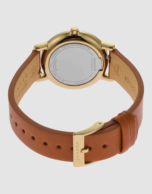 Skagen - Signatur Lille Brown Analogue Watch