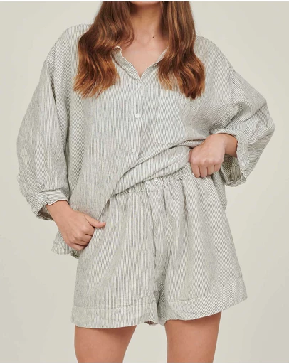 Carlotta + Gee - 100% Linen Shirt