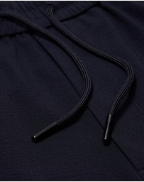 Calibre - Stripe Trim Textured Shorts Navy
