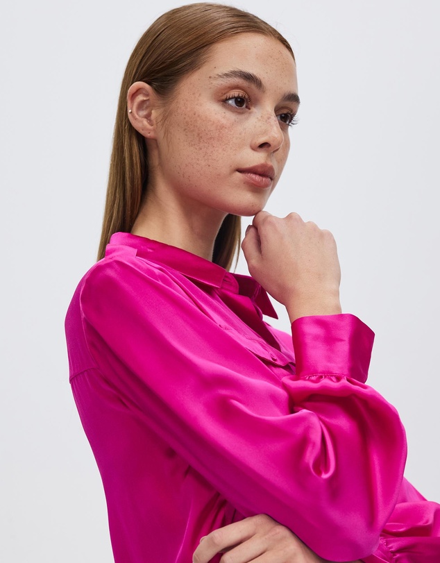 David Lawrence - Oriana Silk Shirt