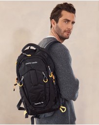 Pierre Cardin - Pierre Cardin Men's 30L Nylon Adventure Backpack