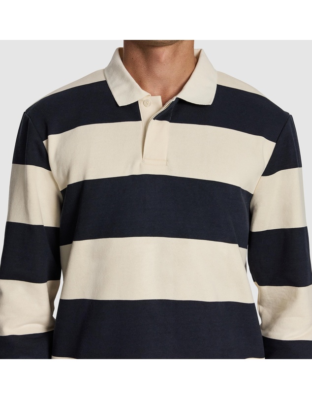 yd. - Tyler Long Sleeve Polo Shirt