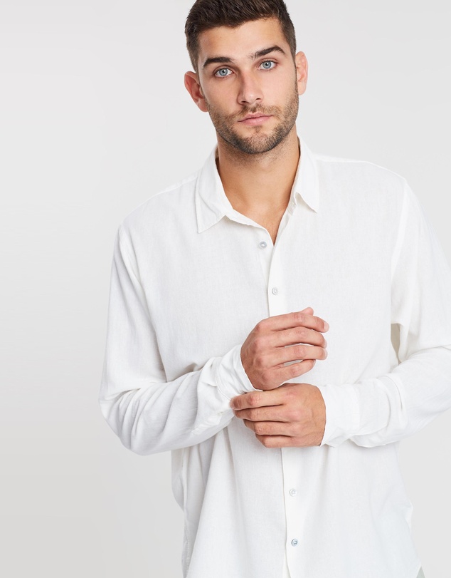 Assembly Label - Oversized Painters LS Shirt