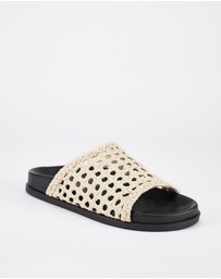 Sol Sana - Macra Footbed Off white