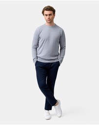 Brooksfield - Crew Neck Knit Boucle