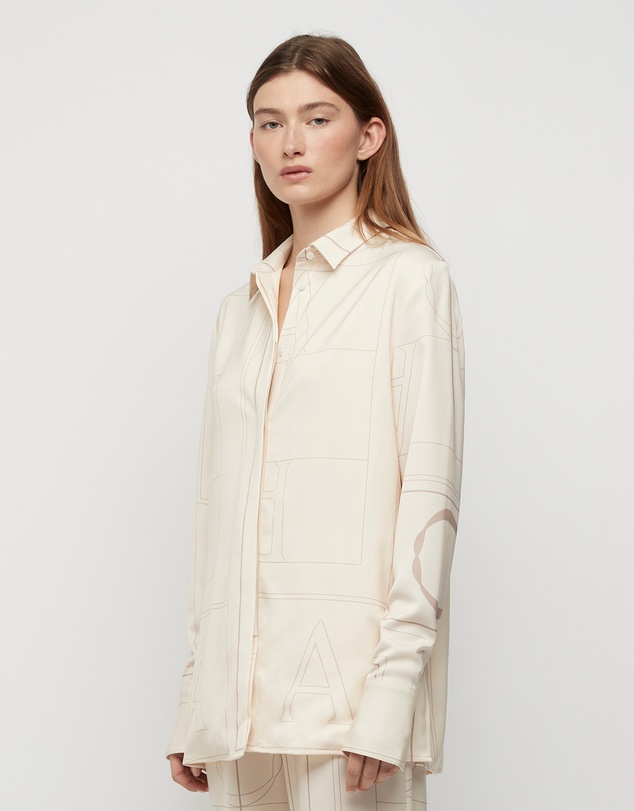 FRIEND of AUDREY - Elio Monogram Blouse