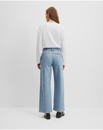 Country Road - High Rise Wide Leg Jean