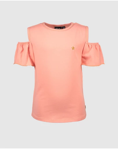 Like FLO - Open Shoulder Jersey Tee - Kids-Teens