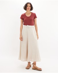 Amelius - Azalea Crew Neck Tee