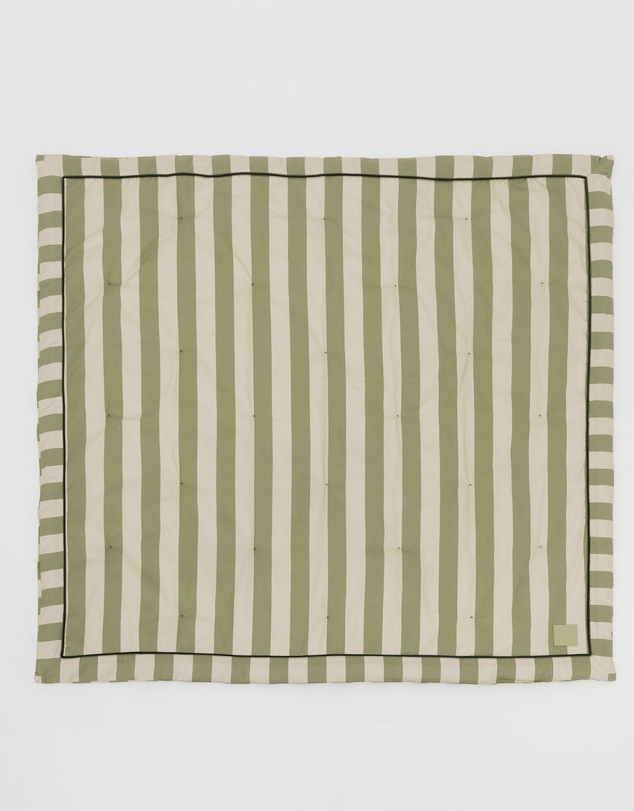 Phile - Striped Play Mat – Green
