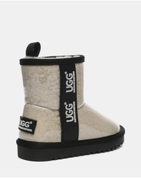 EVERAU - Australian Shepherd Ugg Kids Coated Classic TPU Upper UGG Boots