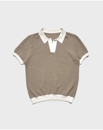 Academy Brand - Kids Verkin SS Knit Shirt