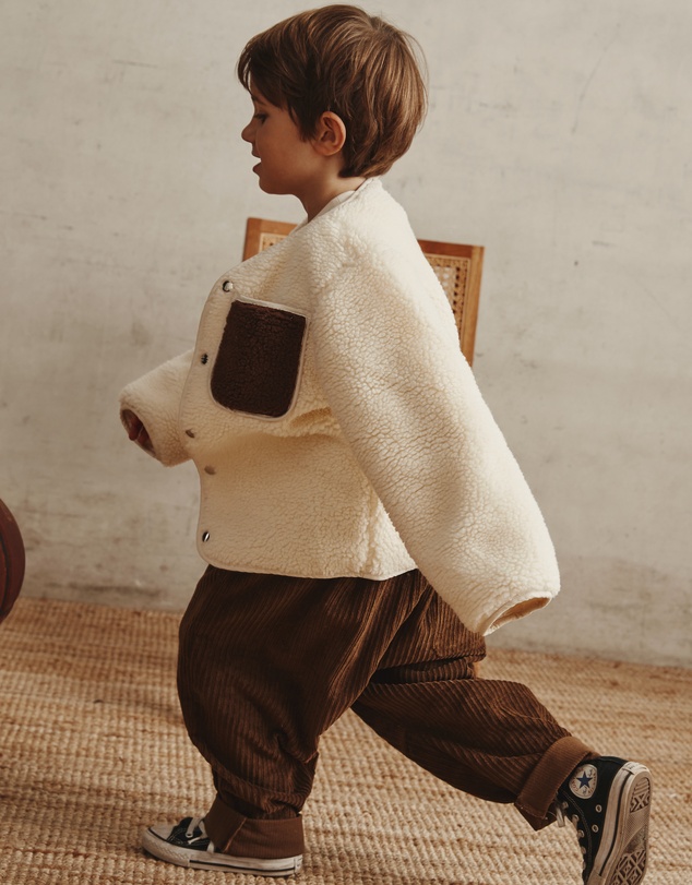 Alfred - Margot Shearling Jacket I Natural