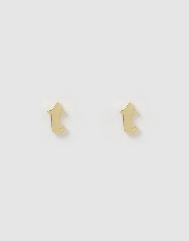 Izoa - Little Letter T Stud