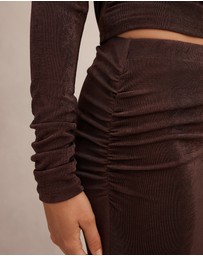 Forever New - Arabella Flute Maxi Skirt