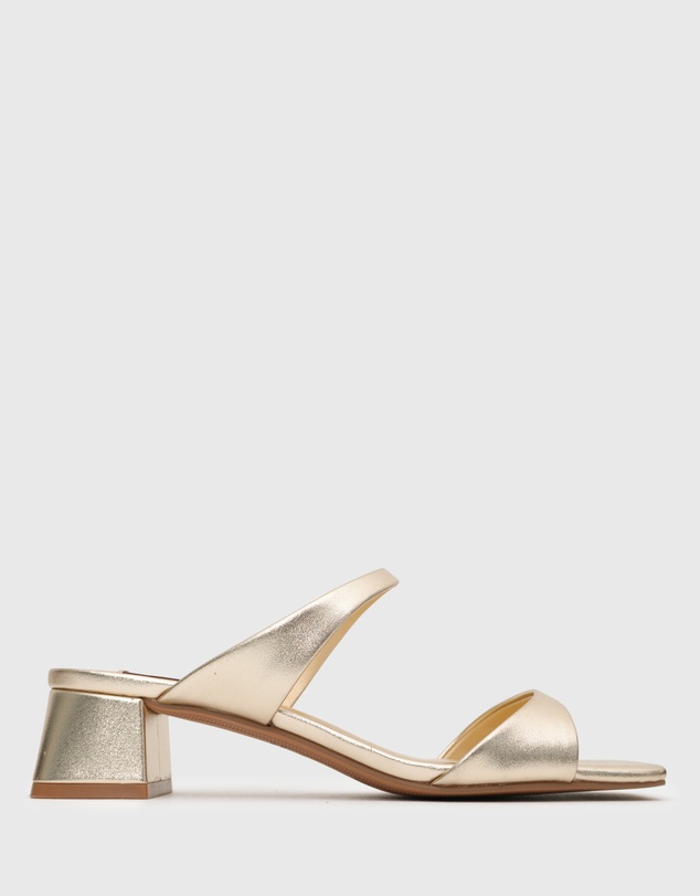 Betts - Argo Block Heel Mule Sandals