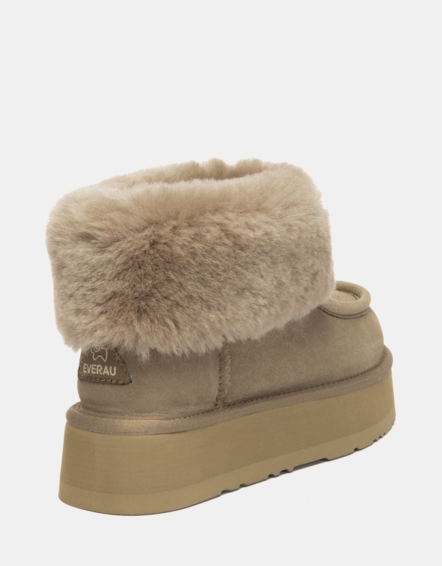 EVERAU - EverAU Ugg Loofee Cow Suede Upper UGG Boots